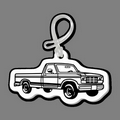 Pickup Truck (3/4 View) Luggage/Bag Tag W/ Tab